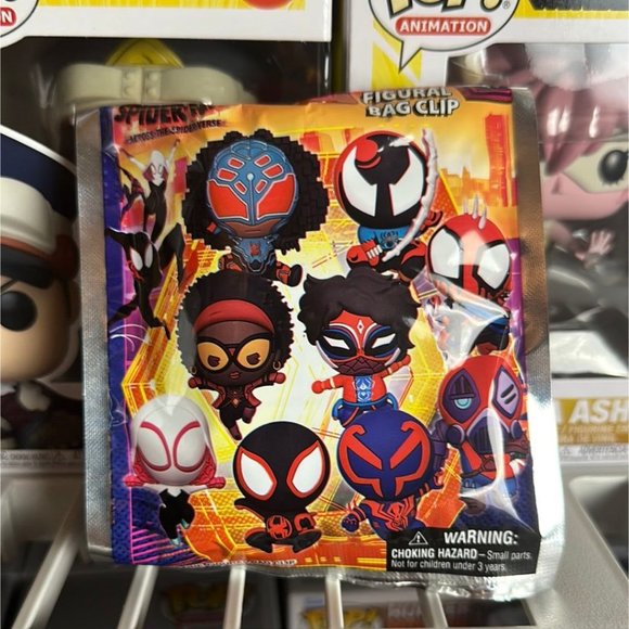 Marvel Across the Spider-verse 3D Foam Mystery Bag Clip - Picture 3 of 4